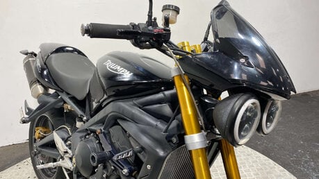 Triumph Street Triple 2009 51K GREAT RUNNING TRADE SALE LONG MOT SPORTS EXHAUST 18