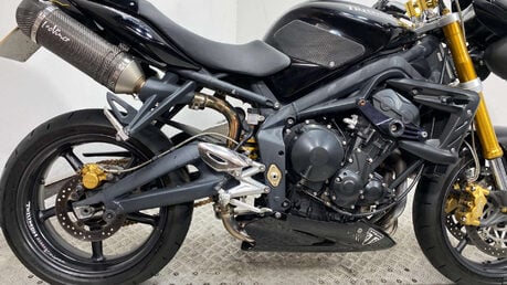 Triumph Street Triple 2009 51K GREAT RUNNING TRADE SALE LONG MOT SPORTS EXHAUST 3