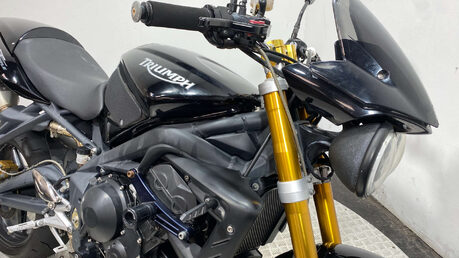 Triumph Street Triple 2009 51K GREAT RUNNING TRADE SALE LONG MOT SPORTS EXHAUST 5