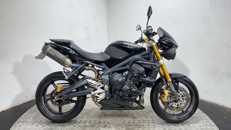 Triumph Street Triple 2009 51K GREAT RUNNING TRADE SALE LONG MOT SPORTS EXHAUST 1