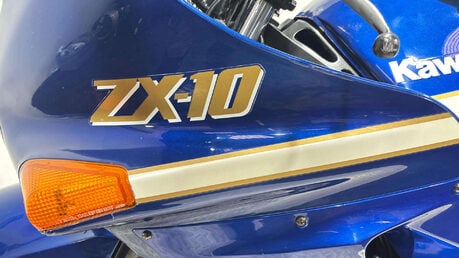 Kawasaki ZX 1989 43k long mot trade sale classic 1000cc super sport 17