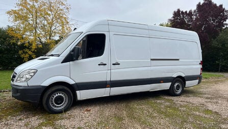 Mercedes-Benz Sprinter 2.1 313 2013 LWB PANEL VAN SPARES OR REPAIR RUNNING PROJECT