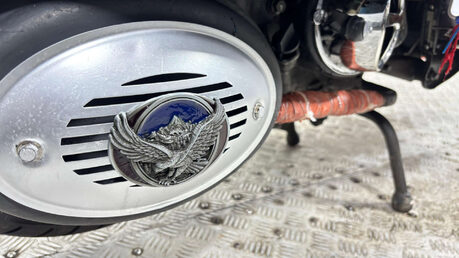 Ajs MODENA 2015 2K CUSTOM PAINT SCOOTER 50CC RUNNING PROJECT 13