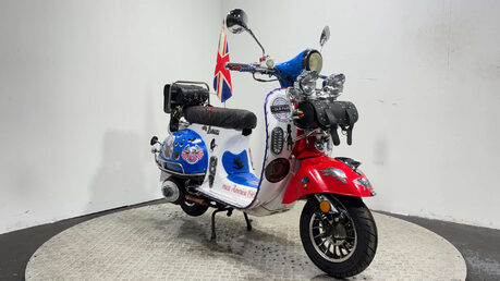 Ajs MODENA 2015 2K CUSTOM PAINT SCOOTER 50CC RUNNING PROJECT 2