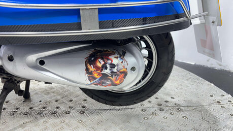 Ajs MODENA 2015 2K CUSTOM PAINT SCOOTER 50CC RUNNING PROJECT 22