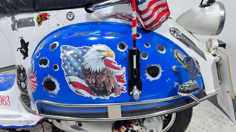 Ajs MODENA 2015 2K CUSTOM PAINT SCOOTER 50CC RUNNING PROJECT 17