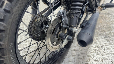 Mutt Sabbath 2019 5K RUNNING CAFE RACER RETRO PROJECT BIKE 125CC LEARNER BIKE 17