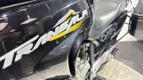 Honda XL 2004 10K GREAT RUNNING ADVENTURE BIKE LUGGAGE 650CC VTWIN 11