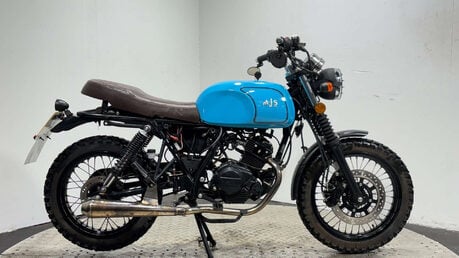 Ajs Tempest Scrambler 125 2018 9K NON RUNNER PROJECT BIKE SPARES OR REPAIR 125CC RETRO 1