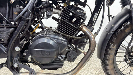 Ajs Tempest Scrambler 125 2018 9K NON RUNNER PROJECT BIKE SPARES OR REPAIR 125CC RETRO 32