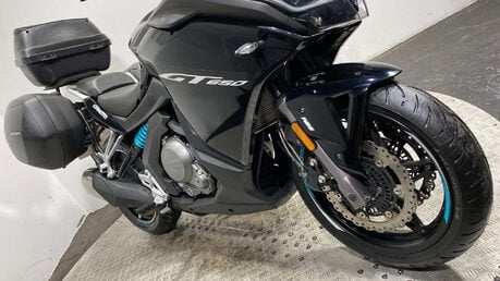 cf moto GT GRAND TOURING 2021 20K FULL PANNIERS PROJECT BIKE 650CC 46