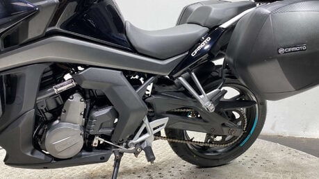 cf moto GT GRAND TOURING 2021 20K FULL PANNIERS PROJECT BIKE 650CC 38