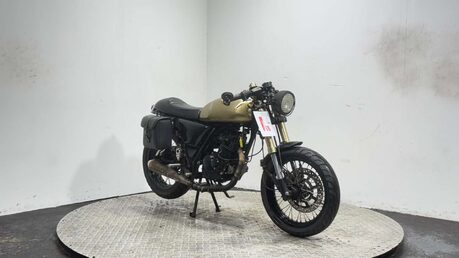 Bullit Spirit RETRO BIKE 2017 4K RUNNING PROJECT BIKE SPARES OR REPAIR 125CC 2