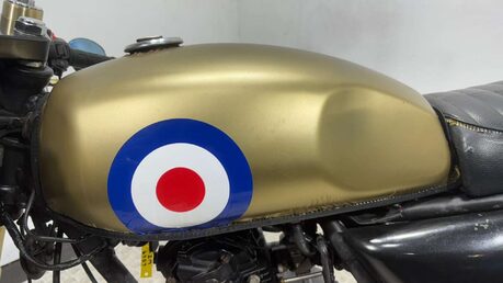 Bullit Spirit RETRO BIKE 2017 4K RUNNING PROJECT BIKE SPARES OR REPAIR 125CC 12