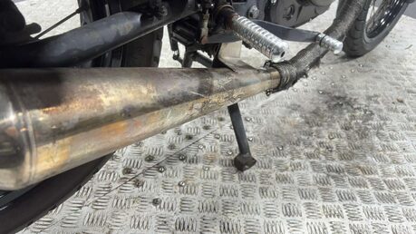 Bullit Spirit RETRO BIKE 2017 4K RUNNING PROJECT BIKE SPARES OR REPAIR 125CC 18