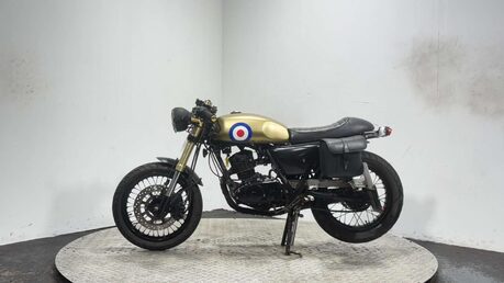 Bullit Spirit RETRO BIKE 2017 4K RUNNING PROJECT BIKE SPARES OR REPAIR 125CC 4
