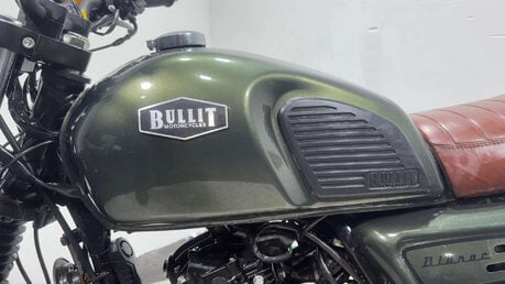 Bullit Bluroc 2020 10K PROJECT RETRO BIKE SPARES OR REPAIR 125CC LEARNER 7