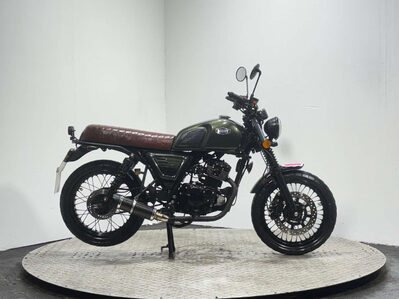 Bullit Bluroc 2020 10K PROJECT RETRO BIKE SPARES OR REPAIR 125CC LEARNER