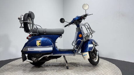 Piaggio Vespa PX 2004 2 STROKE GEARED SCOOTER RUNNING PROJECT BIKE 125CC LEARNER 1