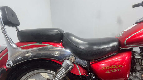 Jinlun JL 125 2007 RUNNING CRUISER BIKE SPARES OR REPAIR PROJECT BIKE 125CC 11