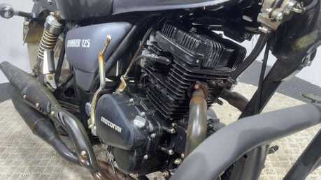 Motorini Bomber 2017 7K 1 OWNER CRUISER BIKE SPARES OR REPAIR 125CC PROJECT 18