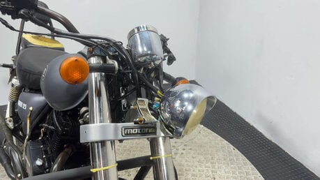 Motorini Bomber 2017 7K 1 OWNER CRUISER BIKE SPARES OR REPAIR 125CC PROJECT 21