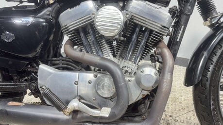 Harley-Davidson Sportster 883 2005 24K RUNNING CUSTOM CRUISER PROJECT BIKE CARBED 883CC 9