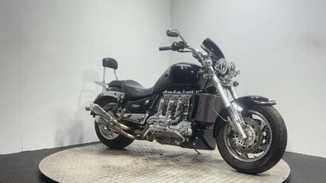 Triumph Rocket 111 3 2005 14K GREAT RUNNING ICONIC CRUISER HPI CLEAR 2.3 LITRE 2