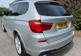 BMW X3 XDRIVE 2.0D M SPORT AUTO £5000 OF EXTRAS 9