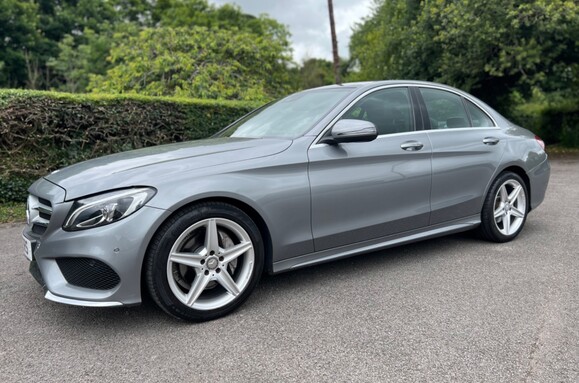 Mercedes-Benz C Class C220 D AMG LINE PREMIUM PLUS AUTO PAN ROOF 13