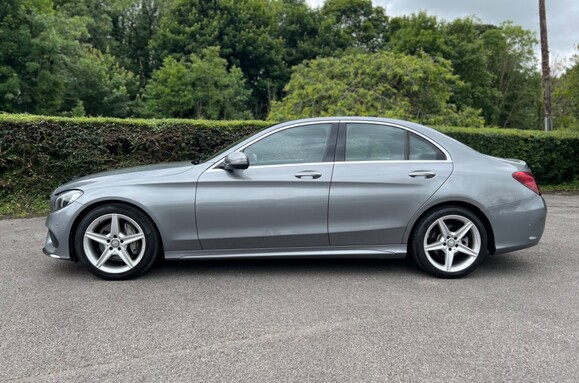 Mercedes-Benz C Class C220 D AMG LINE PREMIUM PLUS AUTO PAN ROOF 12