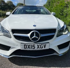 Mercedes-Benz E Class E220 BLUETEC AMG LINE AUTO CONVERTIBLE 3