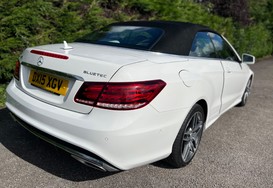 Mercedes-Benz E Class E220 BLUETEC AMG LINE AUTO CONVERTIBLE 8