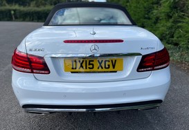 Mercedes-Benz E Class E220 BLUETEC AMG LINE AUTO CONVERTIBLE 12