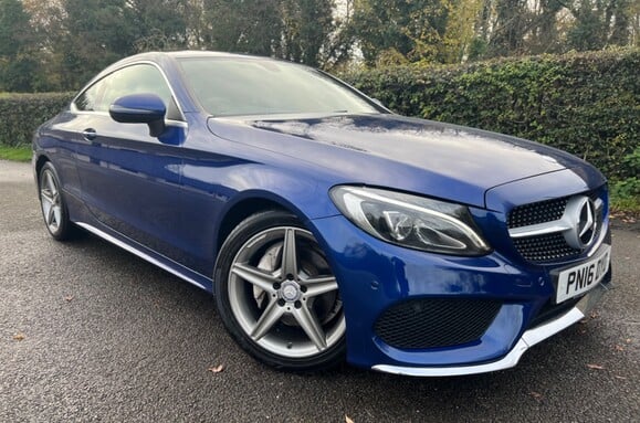 Mercedes-Benz C Class C 220 D AMG LINE AUTO COUPE 2