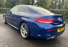 Mercedes-Benz C Class C 220 D AMG LINE AUTO COUPE 9