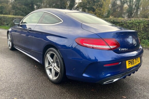 Mercedes-Benz C Class C 220 D AMG LINE AUTO COUPE 9