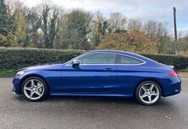 Mercedes-Benz C Class C 220 D AMG LINE AUTO COUPE 10