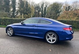 Mercedes-Benz C Class C 220 D AMG LINE AUTO COUPE 11