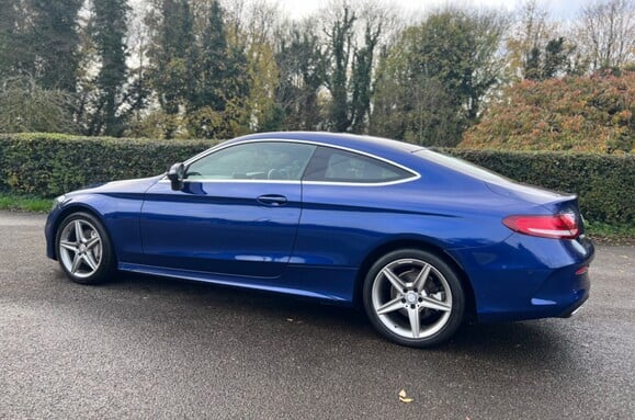 Mercedes-Benz C Class C 220 D AMG LINE AUTO COUPE 11