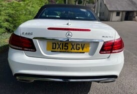 Mercedes-Benz E Class E220 BLUETEC AMG LINE CONVERTIBLE AUTO 8