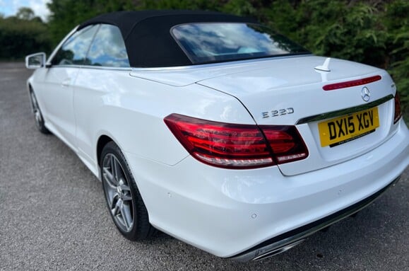 Mercedes-Benz E Class E220 BLUETEC AMG LINE CONVERTIBLE AUTO 12