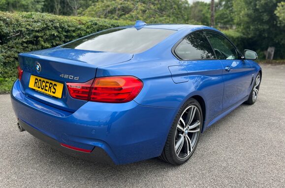 BMW 4 Series 420D M SPORT AUTO COUPE 7