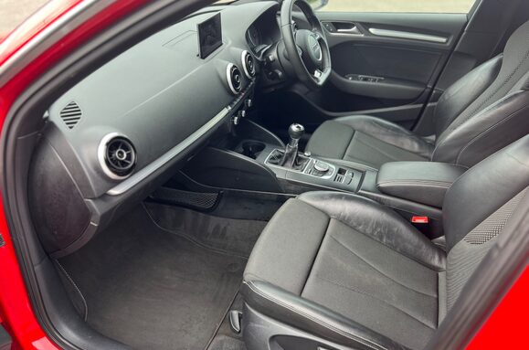 Audi A3 1.4 TFSI S LINE 5 DOORS £35 TAX 40