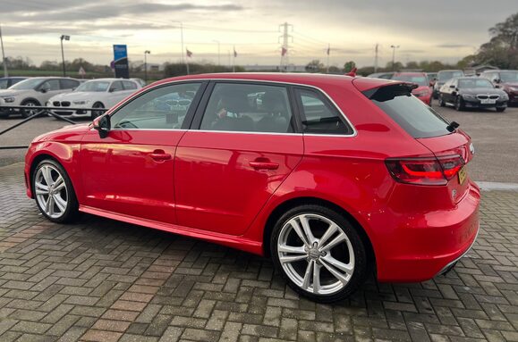 Audi A3 1.4 TFSI S LINE 5 DOORS £35 TAX 11