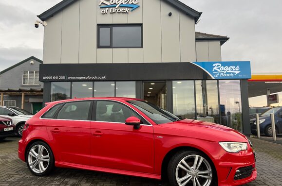 Audi A3 1.4 TFSI S LINE 5 DOORS £35 TAX 2