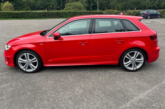 Audi A3 1.4 TFSI S LINE 5 DOORS £35 TAX 11