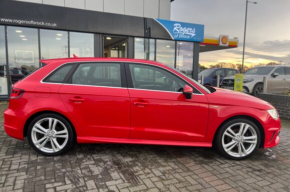 Audi A3 1.4 TFSI S LINE 5 DOORS £35 TAX 7
