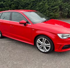 Audi A3 1.4 TFSI S LINE 5 DOORS £35 TAX 3