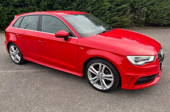 Audi A3 1.4 TFSI S LINE 5 DOORS £35 TAX 4